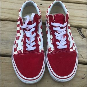 Vans Old Skool Checkerboard Skate Shoe